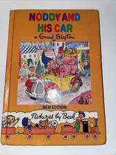Noddy And His Car Enid Blyton Hardcover Book 1992 Edition Early Readers