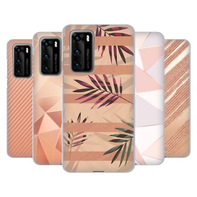 OFFICIAL ALYN SPILLER ROSE GOLD SOFT GEL CASE FOR HUAWEI PHONES 4