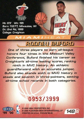 1999-00 FLEER FOCUS ROOKIES - Pick From List - Complete Your Set - Picture 24 of 26