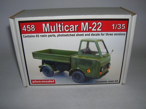 PlusModel Multicar M-22 Model Kit Bausatz 1:35 Resin Art 458 Diorama - Bild 2 von 3