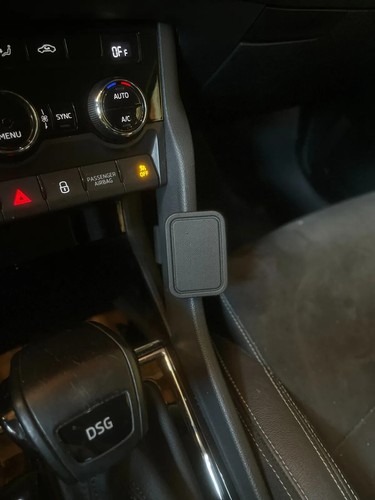 Support téléphone magnétique Skoda Kodiaq & Karoq (compatible avec 2017-2024) - Photo 2 sur 7