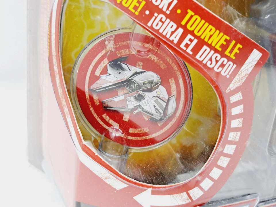 Star Wars Transformers Obi-Wan Kenobi Jedi Starfighter Nuevo en Paquete 2008 Juguete Hasbro CND Foto 4 de 4