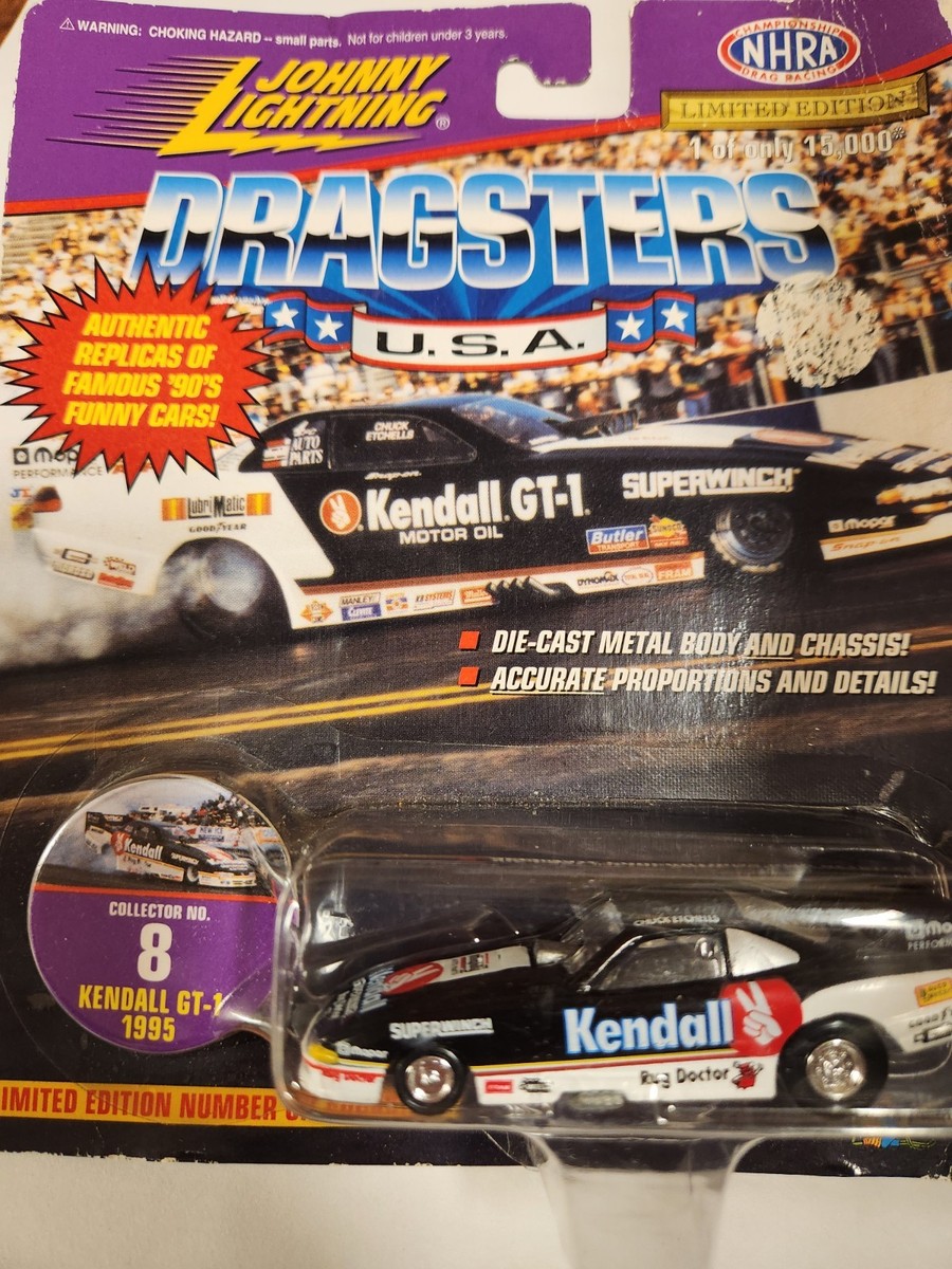 売り切り　HPI Lightning GT10 未走行 美品 希少モデル Johnny Lightning Dragsters Kendall GT-1 1995 #8 Limited Edition