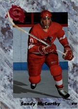 1991 Classic Four-Sport French  #42 Sandy McCarthy 