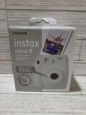 Fujifilm Instax Mini 9 Instant Camera Smoky White