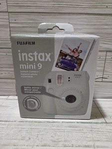 Fujifilm Instax Mini 9 Instant Camera Smoky White