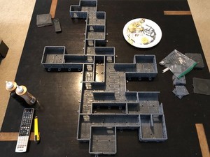 Dungeon & Lasers Sci-Fi - Engine Room, Xenogenesis Cell, A.I. Center, Core Set
