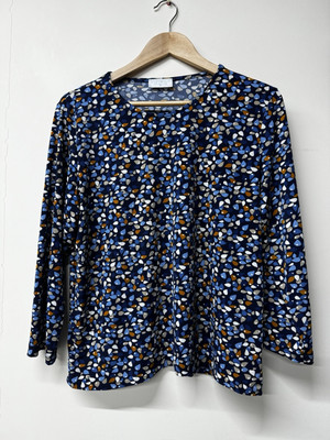 Damen COTSWOLD COLLECTION Top Gr. XL Blau Tränen Top Zustand
