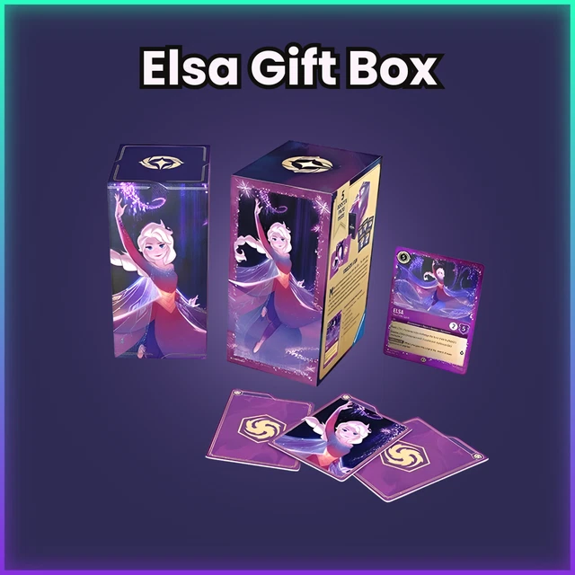 Disney Lorcana TCG - Gift Box – Elsa - eBay Live - Ripped Live