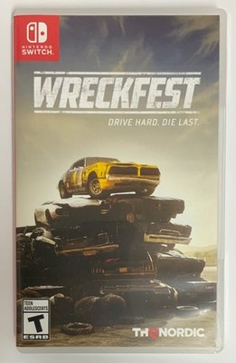 Nintendo Switch Wreckfest Game Complete THQ Nordic Demolition Derby