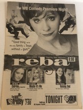 Reba Raising Dad Reba McEntire Bob Saget Tv Series Print Ad TPA29