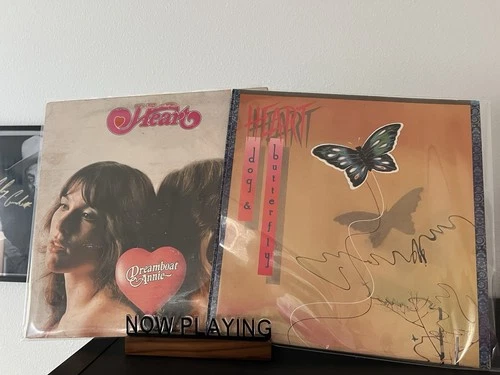 Heart Lot-Dreamboat Annie & Dog & Butterfly Record