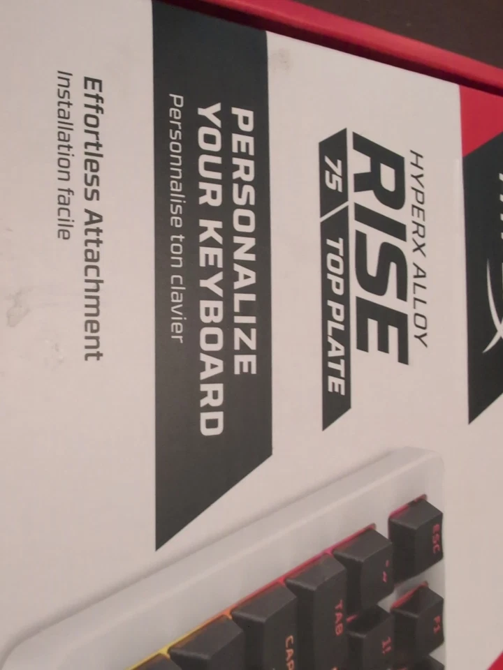 HyperX Top Plate Alloy Rise 75 White - Image 2 of 4