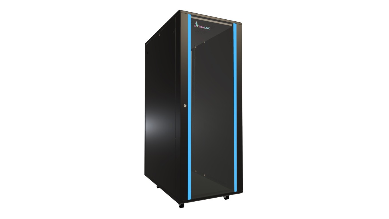 Floorstanding Cabinet 32U 600x1000 Black EX.11380