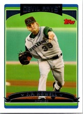 2006 Topps Updates & Highlights J.P. Howell Tampa Bay Devil Rays #UH85