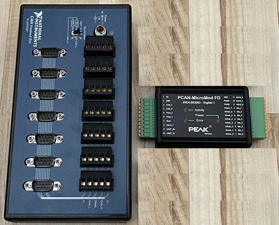 National Instruments NI & PEAK-System PCAN-MicroMod Digital 1 CAN FD Modules