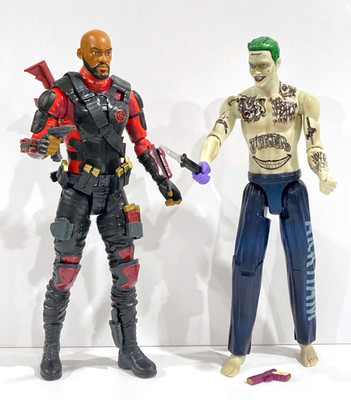 2016 DC Comics Multiverse Suicide Squad Deadshot & Joker 12'' Action Figure Set