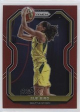 2021 Panini Prizm WNBA Red Prizm 196/299 Sue Bird #65 12v9