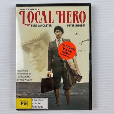 Local Hero DVD Region 4 1983 Burt Lancaster Peter Riegert Mark Knopfler Music