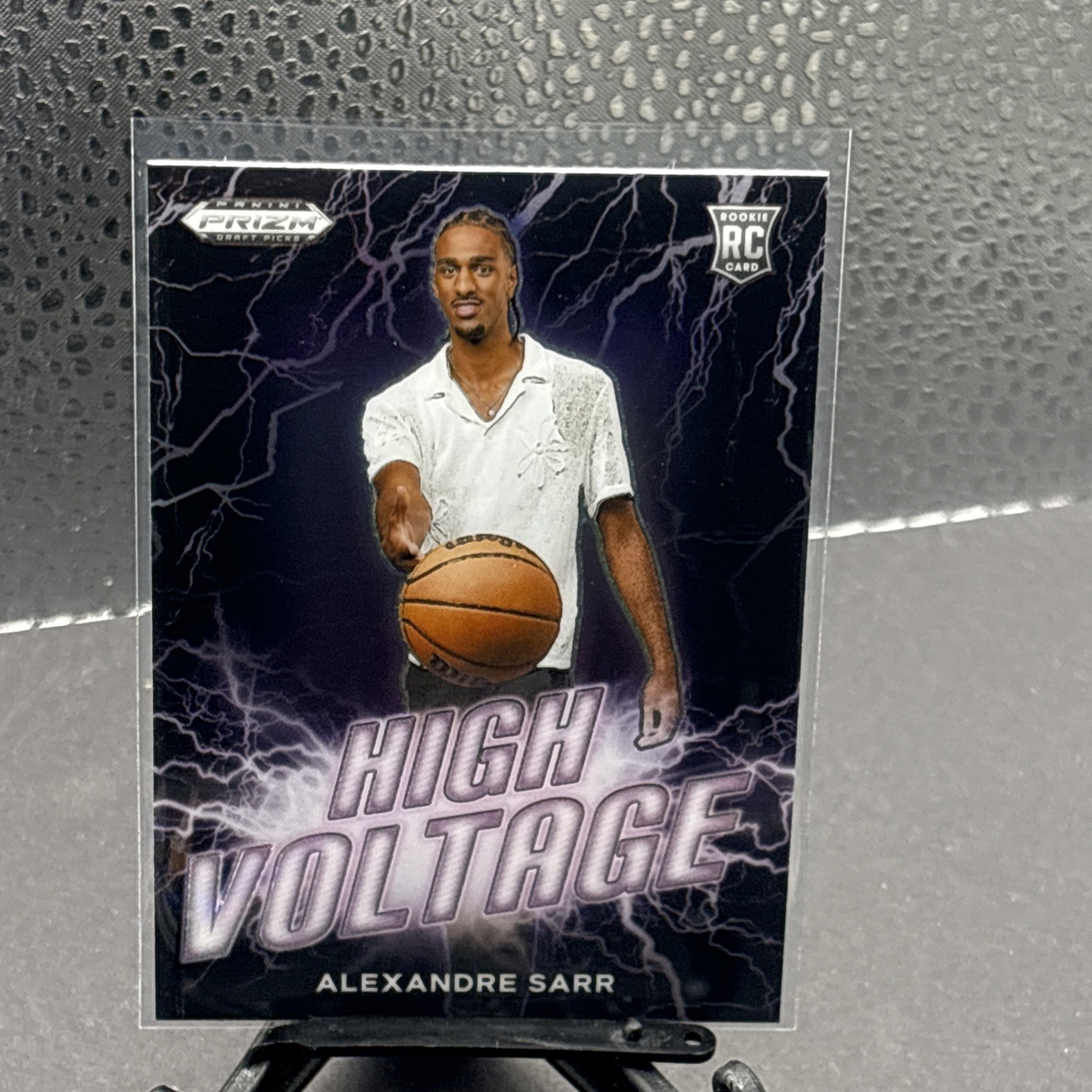 2024 Prizm Draft Alexandre Sarr Rookie High Voltage ***Case Hit Sp