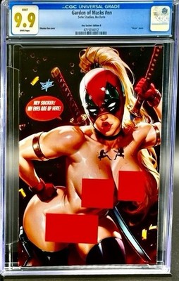 Garden of Masks #nn CGC 9.9 - Lady Deadpool - Hey Sucker ! Edition B - 18+   