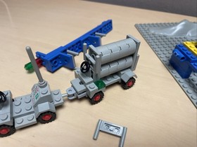 LEGO 483 Alpha-1 Rocket Base, Manual And parts Only.