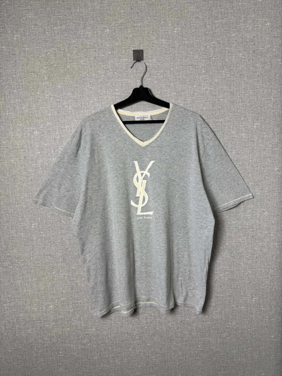 25+ Ysl Logo Shirt In Men's T-Shirts for sale | Updated Oct 2026