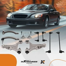 10pc Suspension Front Lower Control Arms Ball Jiont Sway Bar For Volvo S60 V70