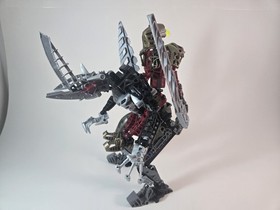 Lego Bionicle 8811 Toa Lhikan & Kikanalo complete 