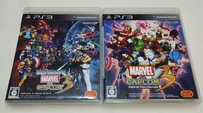 PS3 Ultimate Marvel vs. Capcom 3 & Marvel vs. Capcom 3 Set Japan PlayStation 3