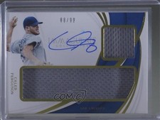 2019 Panini Immaculate Immaculate Doubles 88/99 Caleb Ferguson #D-CF Auto 3l7