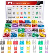 272PCS Auto Fuse Assortment Standard Mini Low Profile 2-35A Car Truck