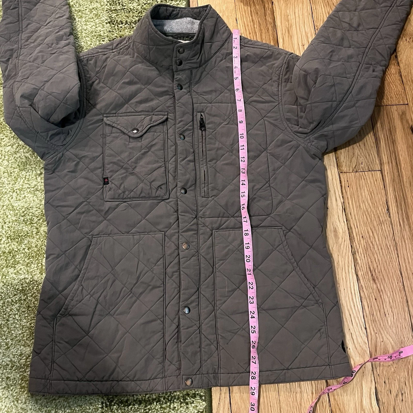 Relwen Jacket Men Medium Quilted Insulated Tanker Huckberry Puffer Hiking image 12