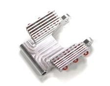 Billet Machined Crash Structure Radiator for Losi 1/4 Promoto-MX Motorcycle