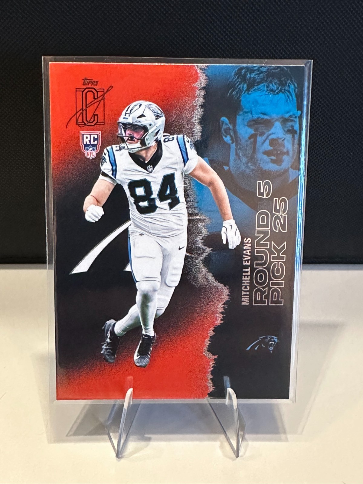 Mitchell Evans - 2025 Topps Signature Class #192 Red Black Panthers NM ROOKIE