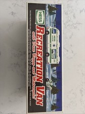 Hess Recreation Van 1998 Vintage with Dune Buggy Motorcycle New In Original Box