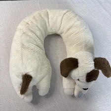 Vibrating Soft Plush Neck Pillow Beagle Dog Tested works