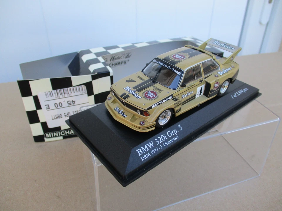 MINICHAMPS BMW 320 I 1/43 EN BOITE - Photo 1/2