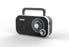 Camry tragbares Radio UKW/AM, Batterie/Netz s...