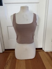 Abercrombie Fitch Cropped Tank Top Medium