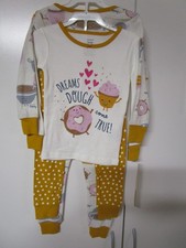 New Carter's girls 4 pcs. pajama set, size 3t