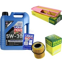 Inspektionskit Filter Liqui Moly ÖL 5L 5W-30 FüR Fiat Doblo 119 1.3 D Multijet