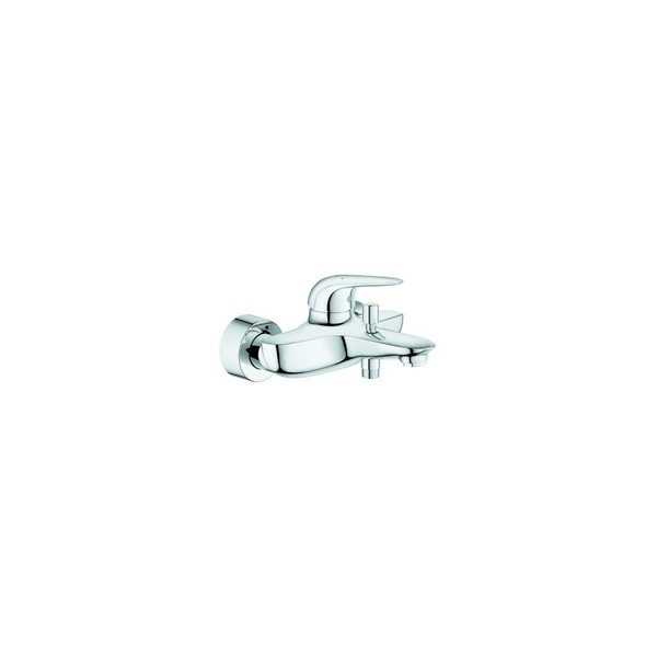 Grohe Wannen-Einhebelmischer Eurostyle Chr Geschl. Metal-Hebelgr. Wandmontage-image