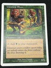 Magic the Gathering MTG Llanowar Elves Green Core Set 7th Edition Common