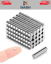 Tiny Magnets - 200Pcs 3mm X 2mm round Magnets for Crafts, Miniatures  Models
