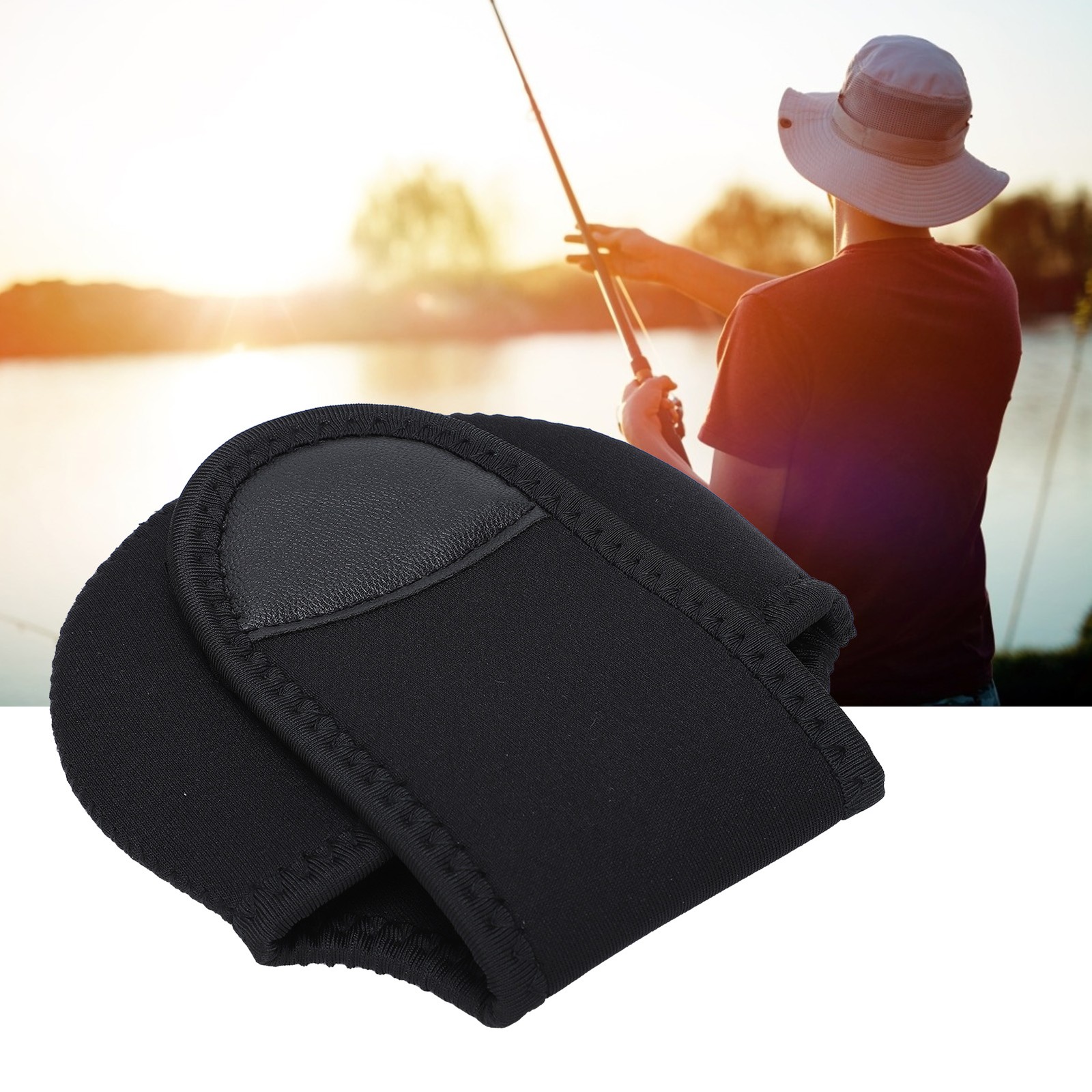 Neoprene Baitcasting Reel Cover Case AntiCollision Baitcast Reel Protective CU.