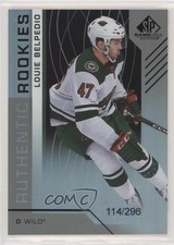2018 SP Game Used Authentic Rookies Rainbow /296 Louis Belpedio Louie #182 0p6