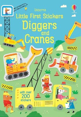 Hannah Watson Little First Stickers Diggers and Cranes (Paperback)