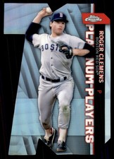 2021 Topps Chrome Update Platinum Player Die Cuts Roger Clemens Boston Red Sox