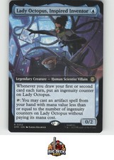 LADY OCTOPUS, INSPIRED INVENTOR (EXT ART) SPIDER-MAN MAGIC: THE GATHERING NM/M